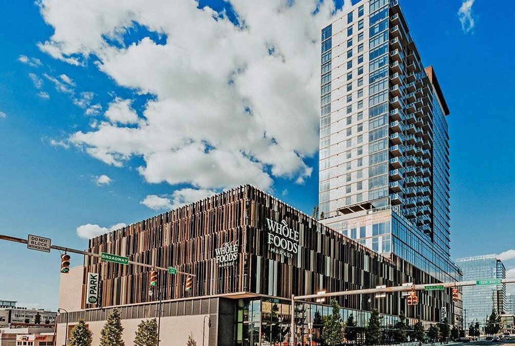 Mixed-use tower home to Whole Foods sells